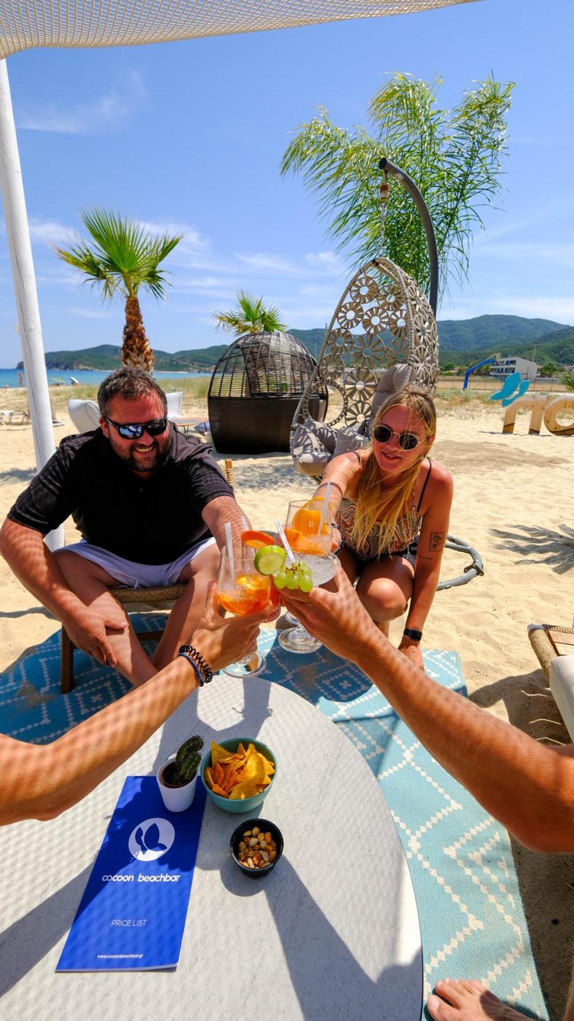 Cocoon Hotel-Beach Bar Sarti Exteriör bild