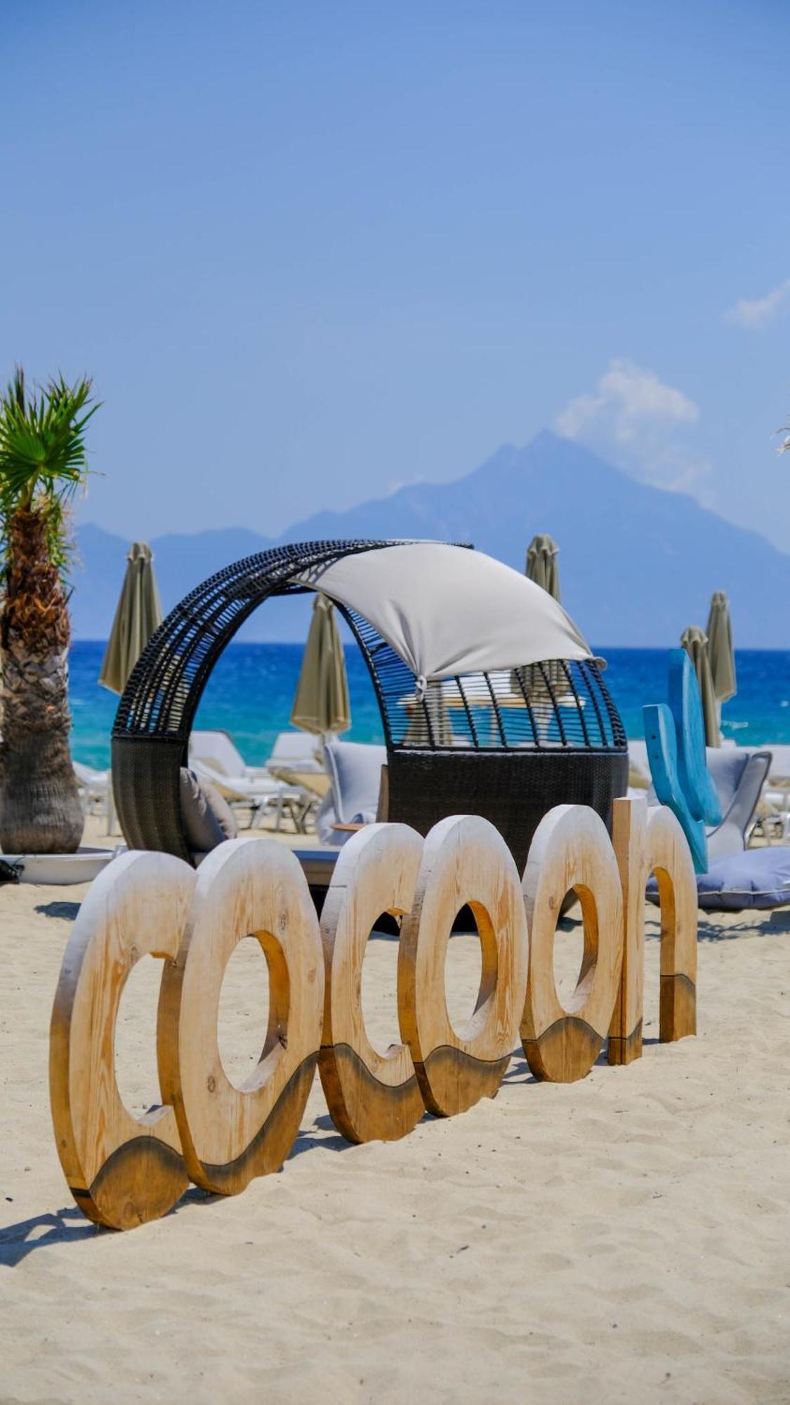 Cocoon Hotel-Beach Bar Sarti Exteriör bild